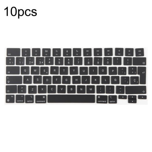 Lot de 10 touches de raccourci pour MacBook A2681, A2941, A3113, A3114, version UK, langue : Espagne SH44081392-03